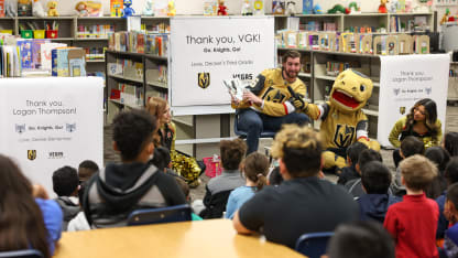 VGK Celebrate 2024 Nevada Reading Week with 19 Elementary School Visits