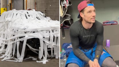 Brandon Duhaime Marc Andre Fleury reignite prank war 