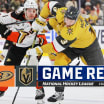 Anaheim Ducks Vegas Golden Knights game recap April 18