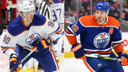 Leon Draisaitl und Corey Perry Edmonton spielen in einer Reihe