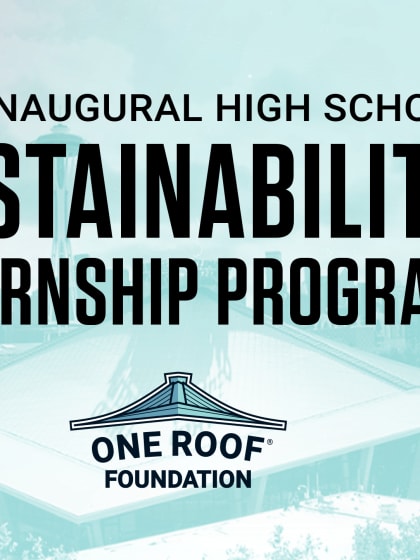 one roof foudation launches sustainability externship program