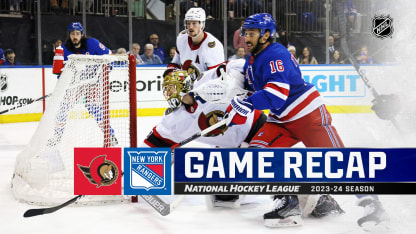 Recap: OTT @ NYR 4.15.24