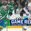 St. Louis Blues Dallas Stars game recap April 17