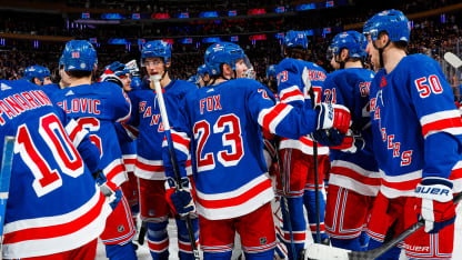 New York Rangers llegaron a 100 puntos y clasificaron a playoffs