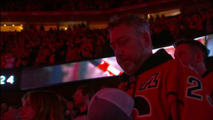 Flames Honour Chris Simon