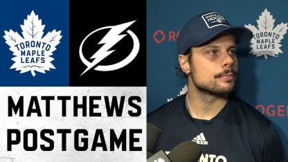 Auston Matthews | Post Game