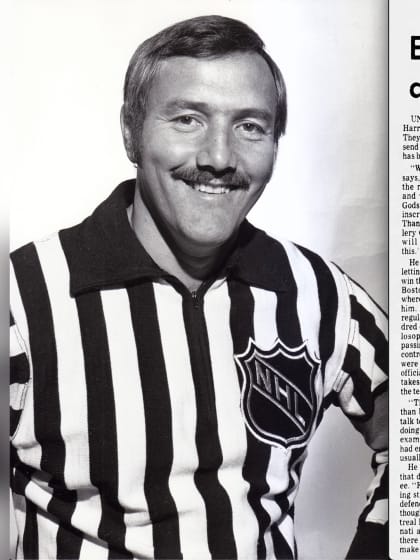 Longtime NHL 168澳洲官方幸运5 referee Wally Harris dies at 88