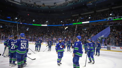 Vancouver Canucks säkrade segern i Pacific Division