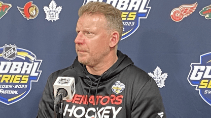 Alfredsson to help coach Senators in Global Series