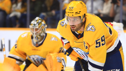 NHL EDGE stats Nashville Predators a surprise contender